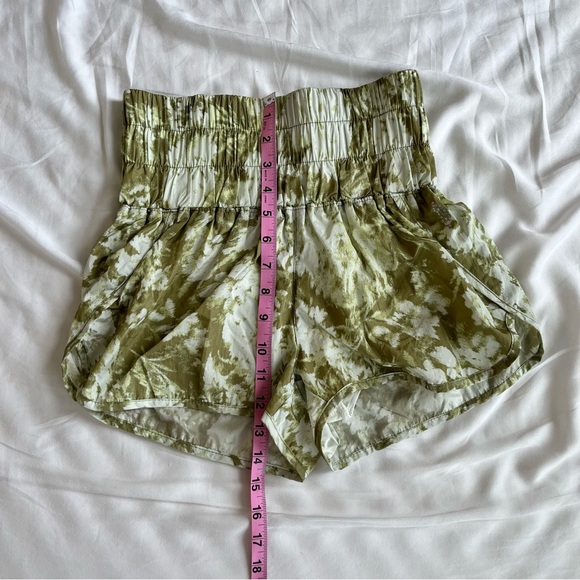 NWOT Free People Movement the way home green shorts XS - Picture 7 of 10